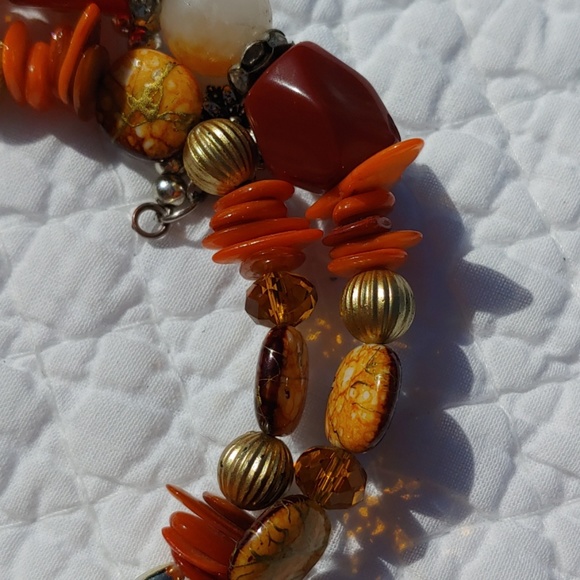 Pretty & Fun Wrap Stone & Bead Bracelet!!! - Picture 8 of 8